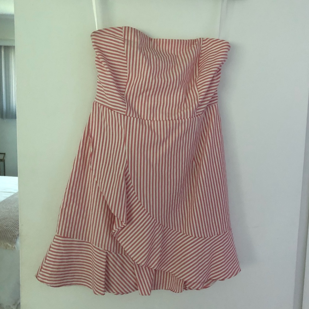 pink striped mini dress!